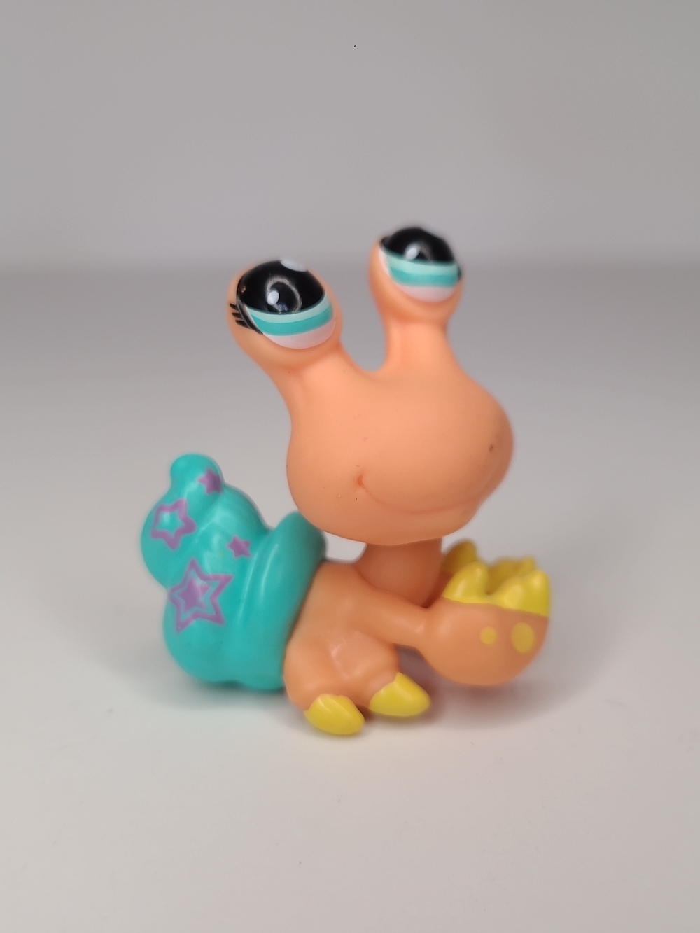 Littlest Pet Shop Pink Hermit Crab with Blue Shell #2531